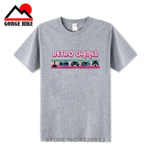 Load image into Gallery viewer, 2019 Remix PS4-PS1 XBOX Game Short Sleeve T Shirt Retro Gamer T Shirt Gaming Admin Pc Fun Shirt Grandfather Opa Geek Nerd Freak