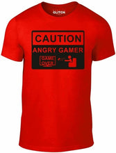 Load image into Gallery viewer, Men'S Angry Gamer T-Shirt - Game Gift Arcade Machine Retro Present Vintage Fun Men 2019 Summer Summer Tees Shirt Tops Tees
